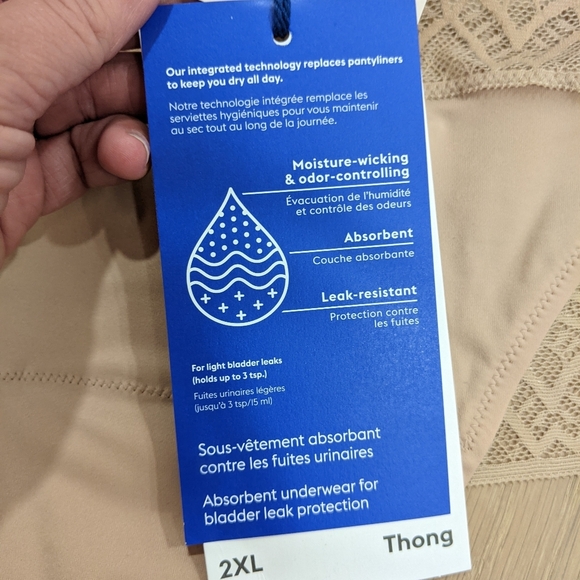 Speax by Thinx absorbent thong - Picture 7 of 8